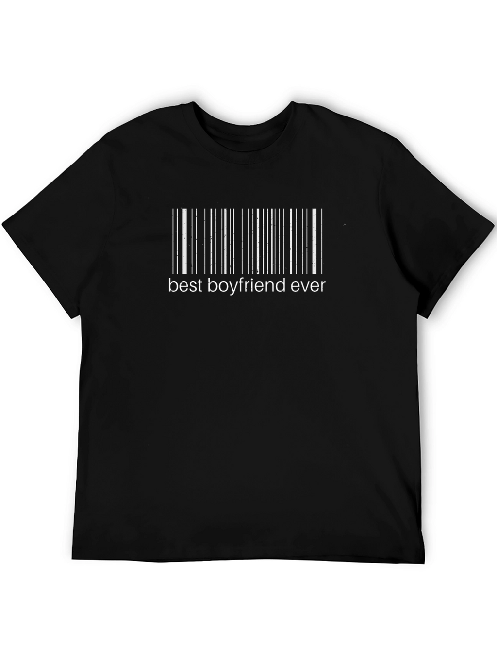 Best Boyfriend Ever Barcode T-Shirt - Mens