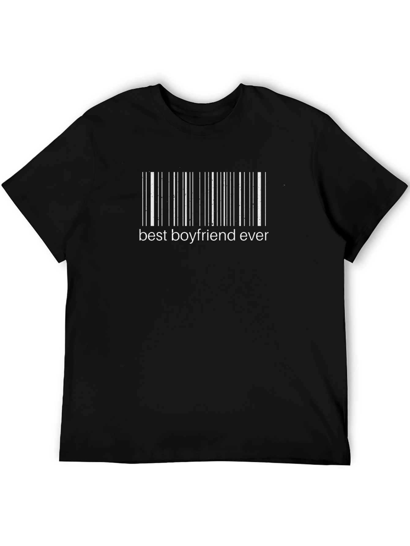 Best Boyfriend Ever Barcode T-Shirt - Mens
