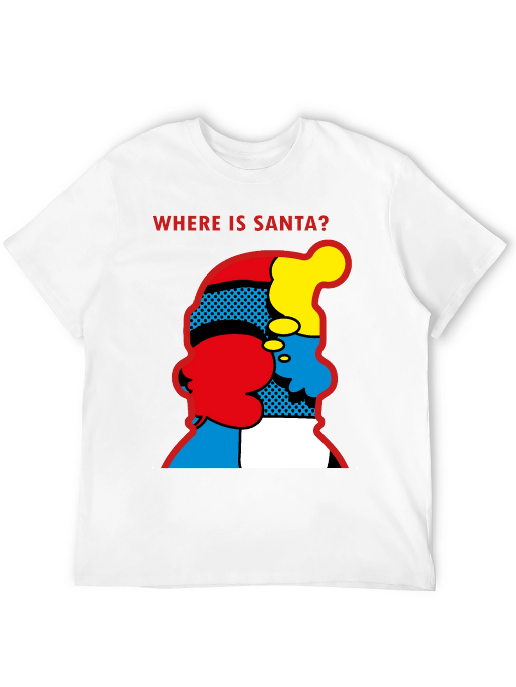 Where is Santa? Graphic Print T-Shirt