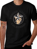 Star Hand Graphic Tee - Modern Style
