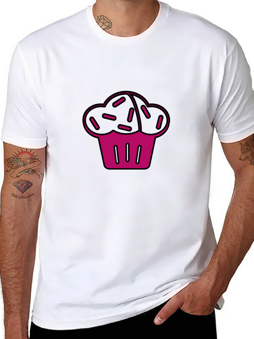 Cupcake Graphic Tee - Fun & Trendy