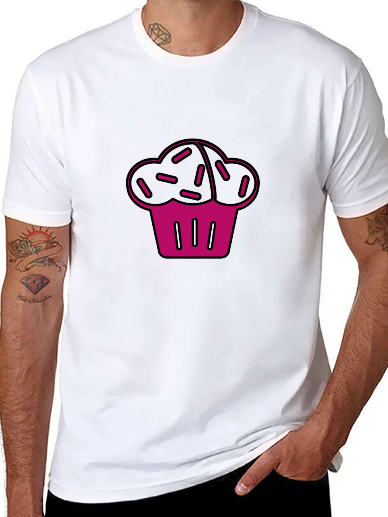Cupcake Graphic Tee - Fun & Trendy