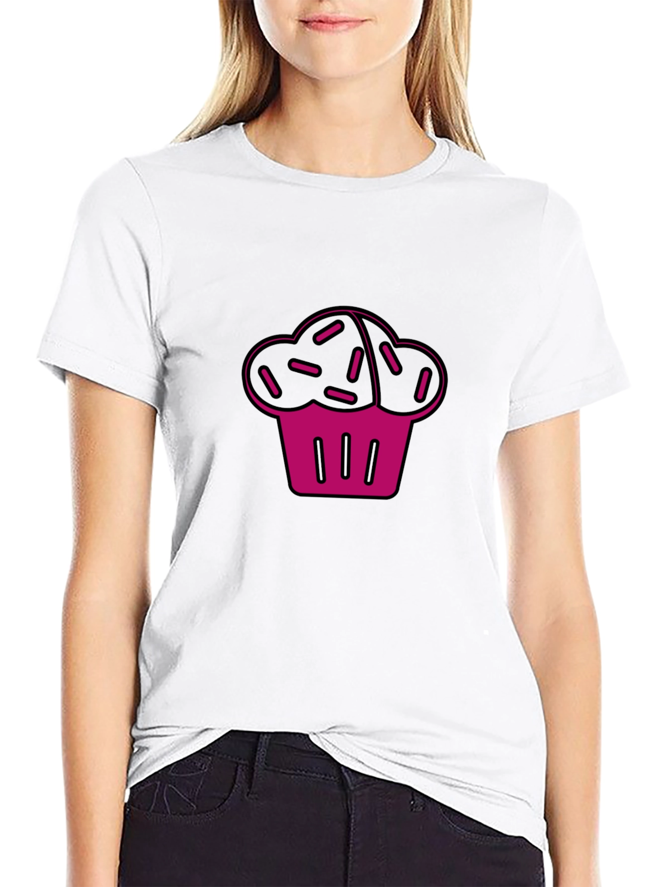 Cupcake Graphic Tee - Fun & Trendy