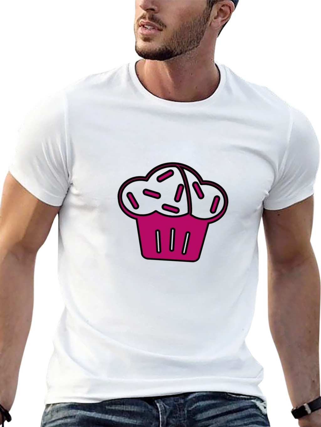 Cupcake Graphic Tee - Fun & Trendy