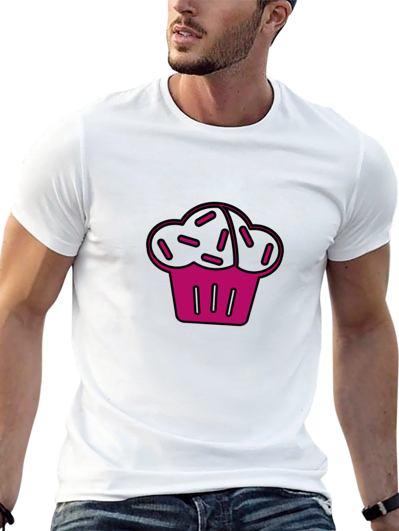 Cupcake Graphic Tee - Fun & Trendy