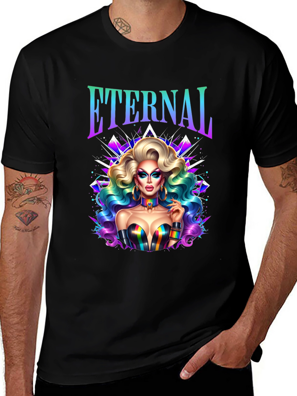 Eternal Drag Queen T-Shirt - LGBTQ+ Pride Tee