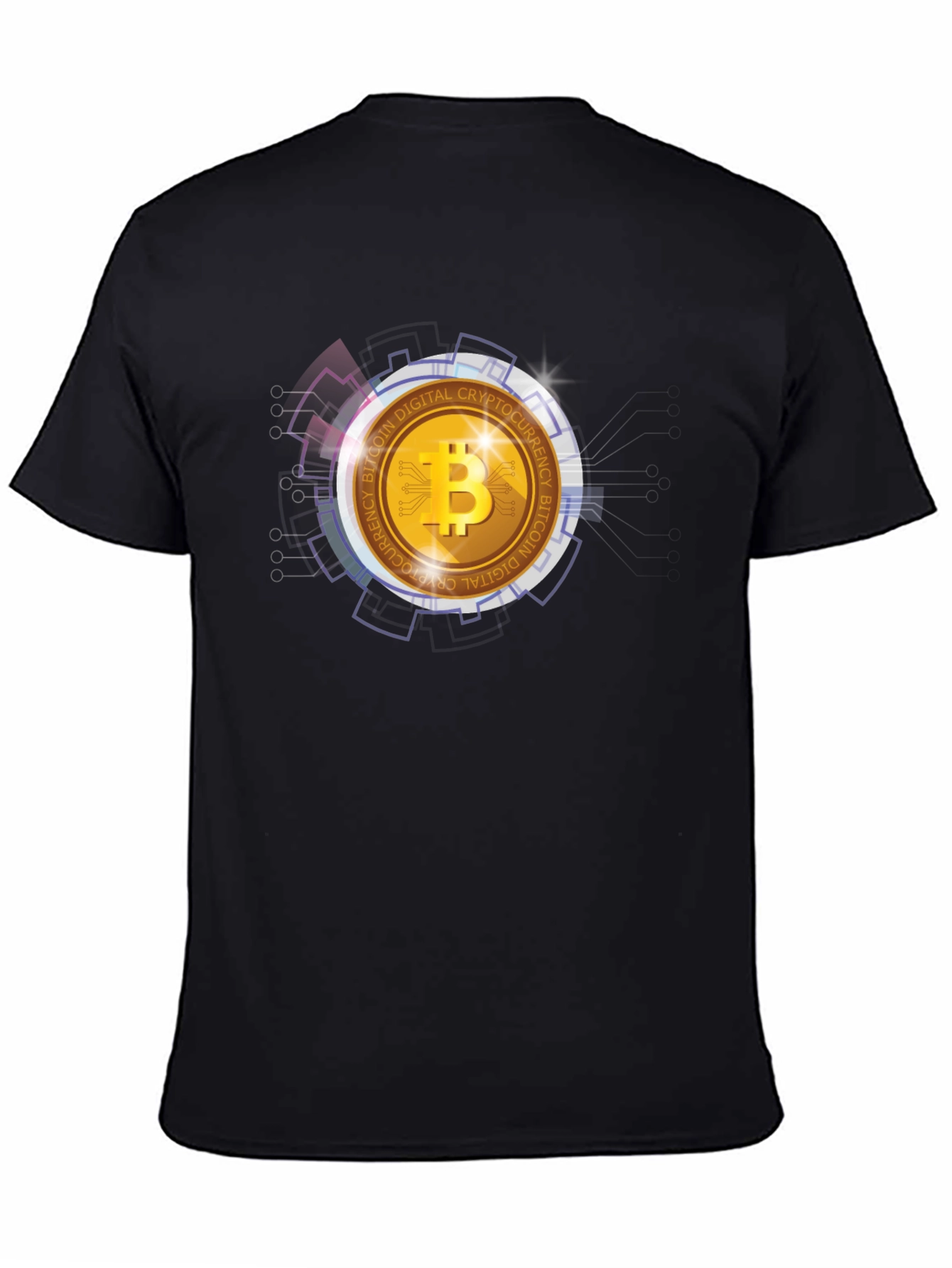 Bitcoin Crypto Graphic Tee - Digital Currency T-Shirt