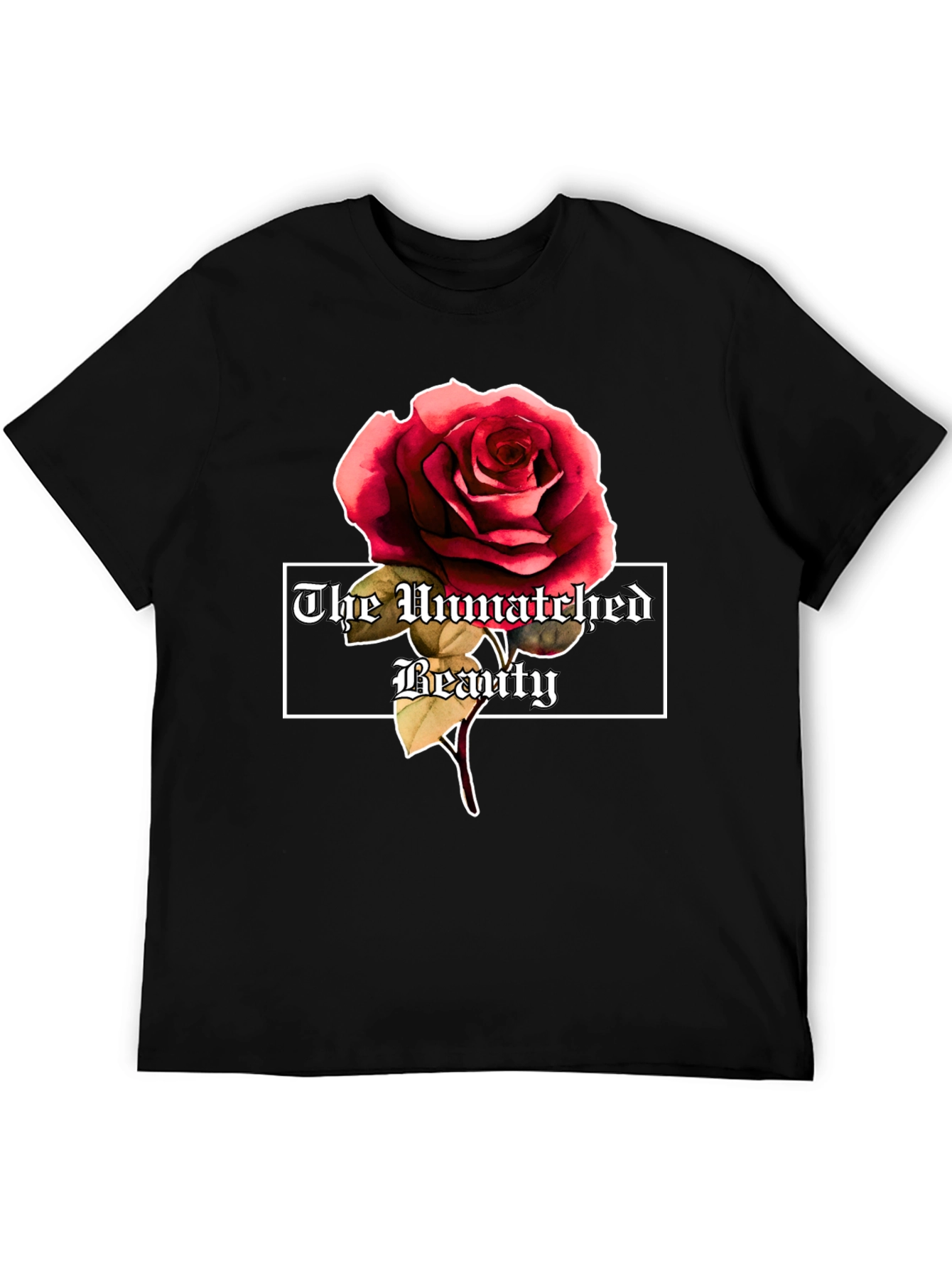 The Unmatched Beauty Rose Graphic Tee
