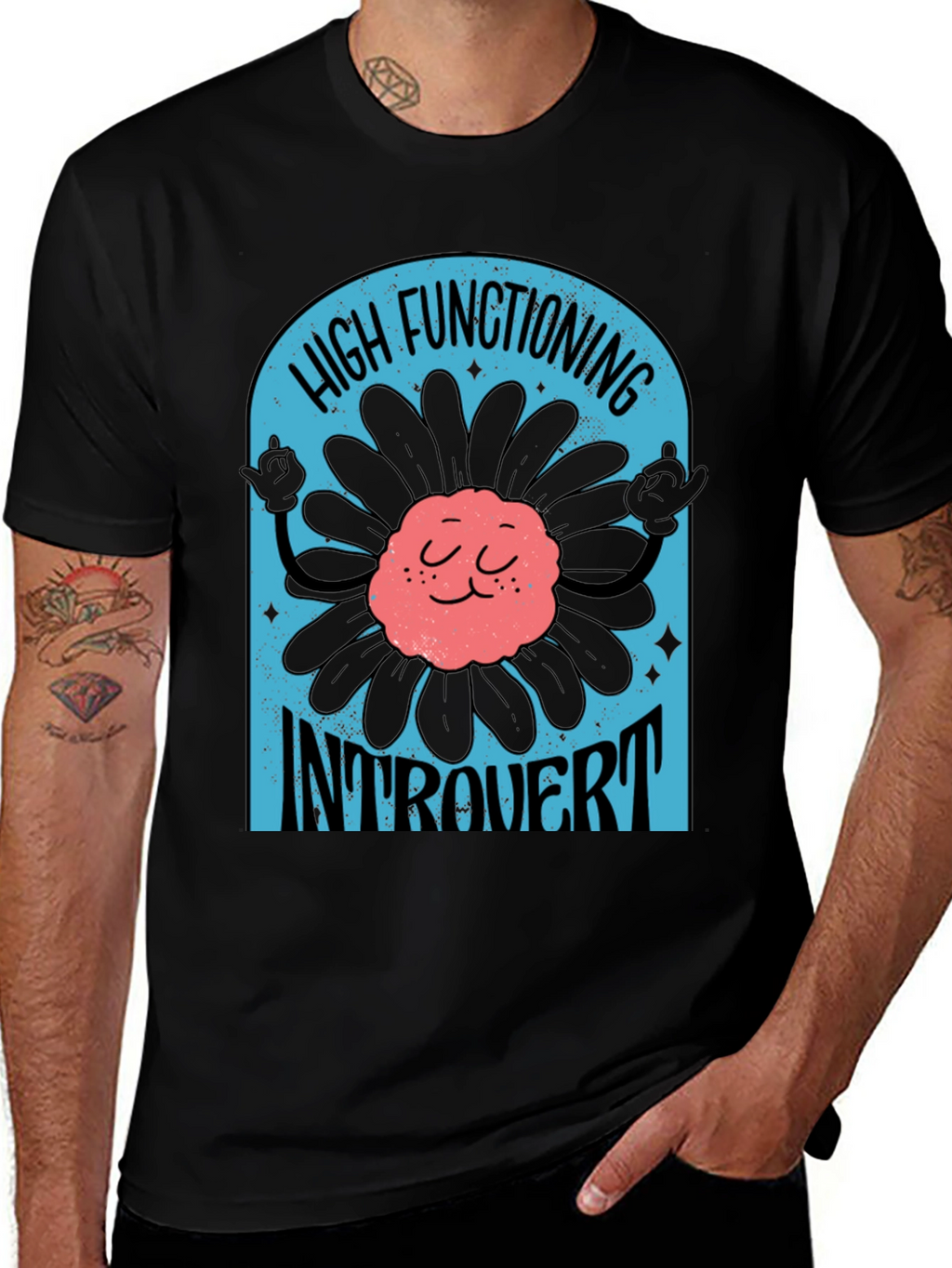 High Functioning Introvert Graphic Tee