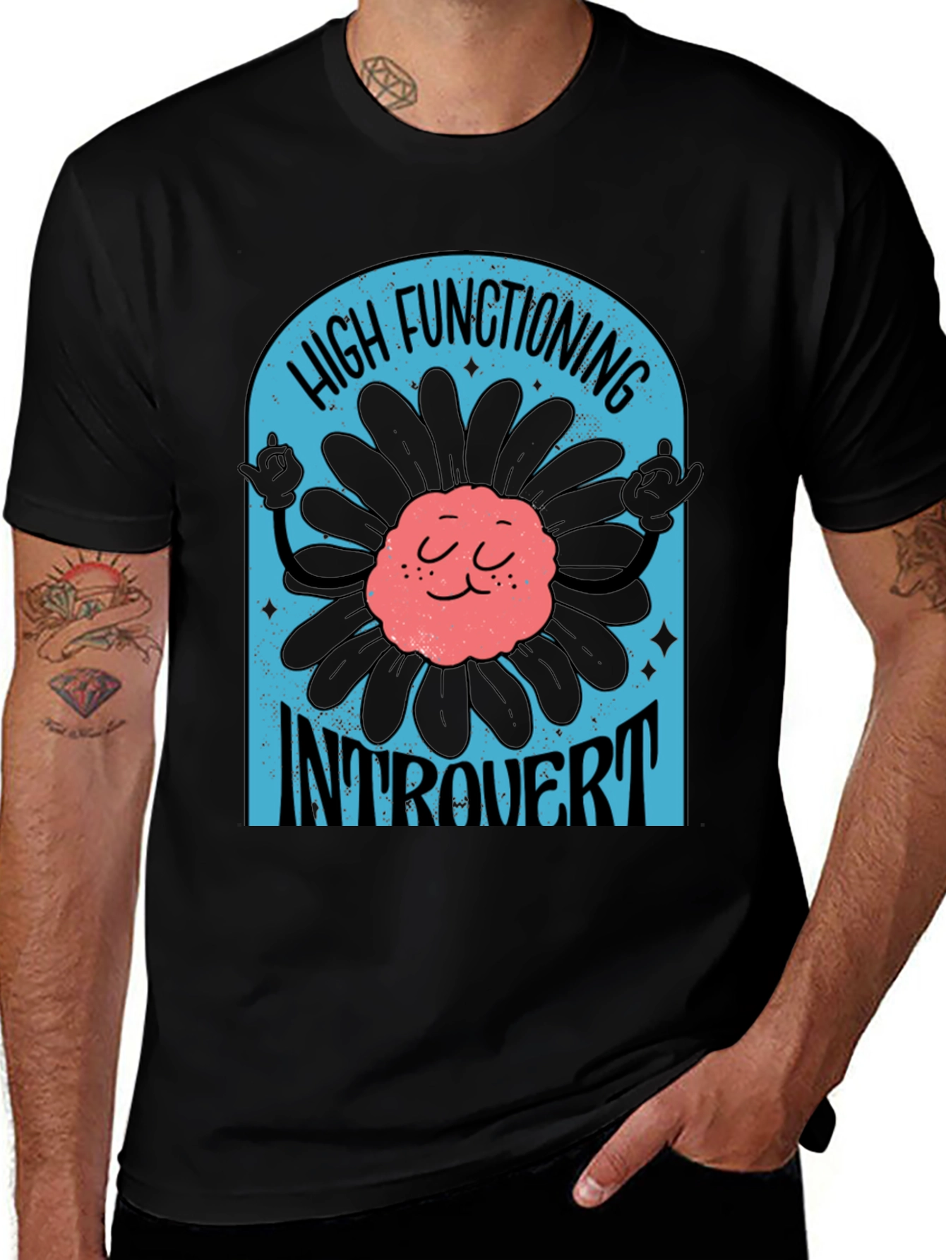 High Functioning Introvert Graphic Tee