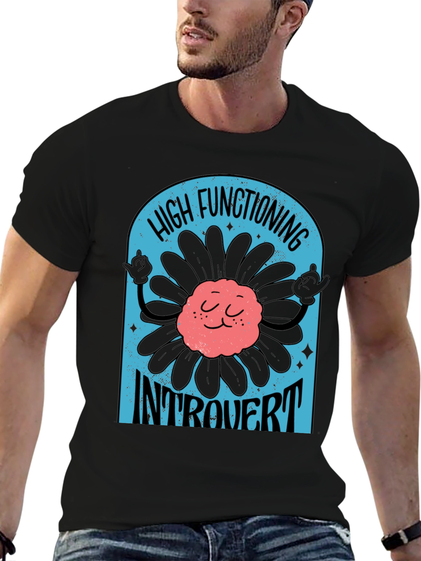 High Functioning Introvert Graphic Tee
