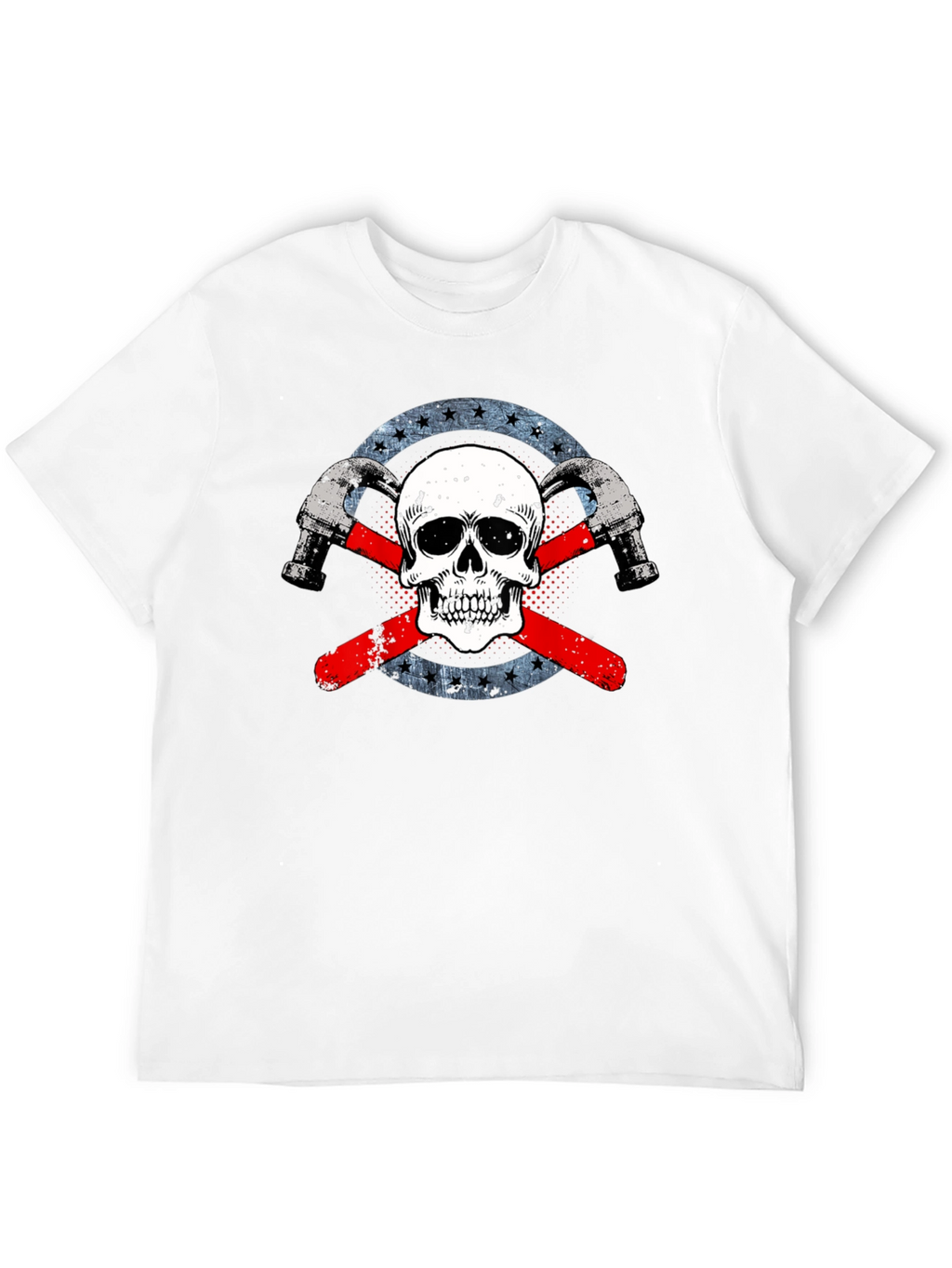 Skull & Hammer Graphic T-Shirt