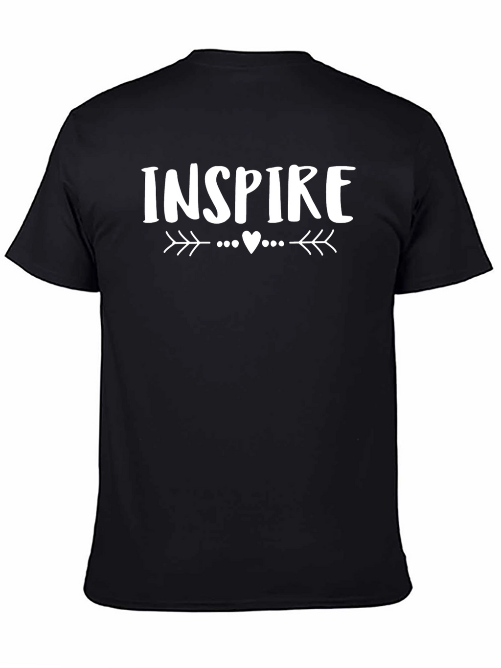 Inspire Graphic Tee - Stylish Crew Neck T-Shirt