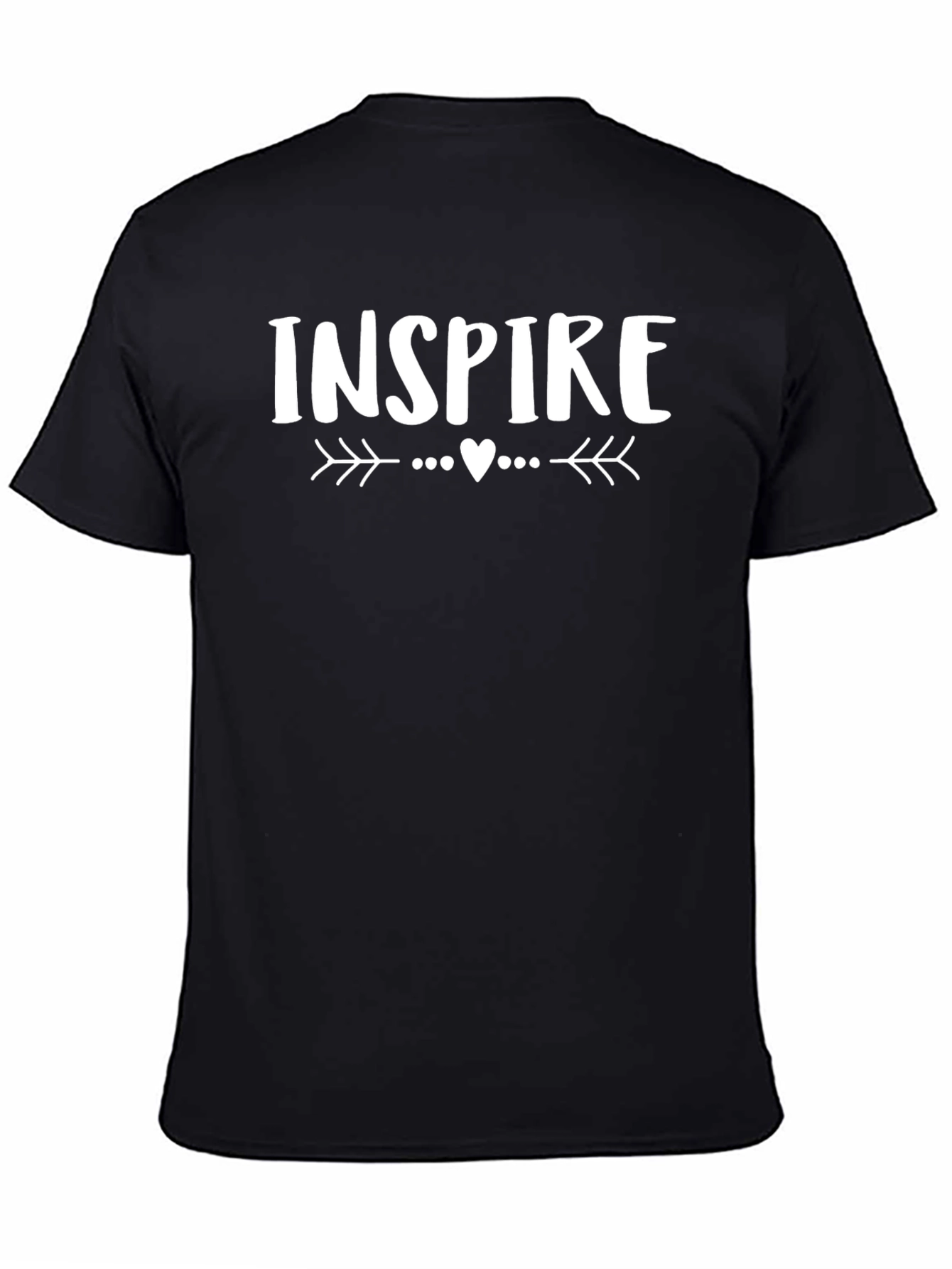 Inspire Graphic Tee - Stylish Crew Neck T-Shirt