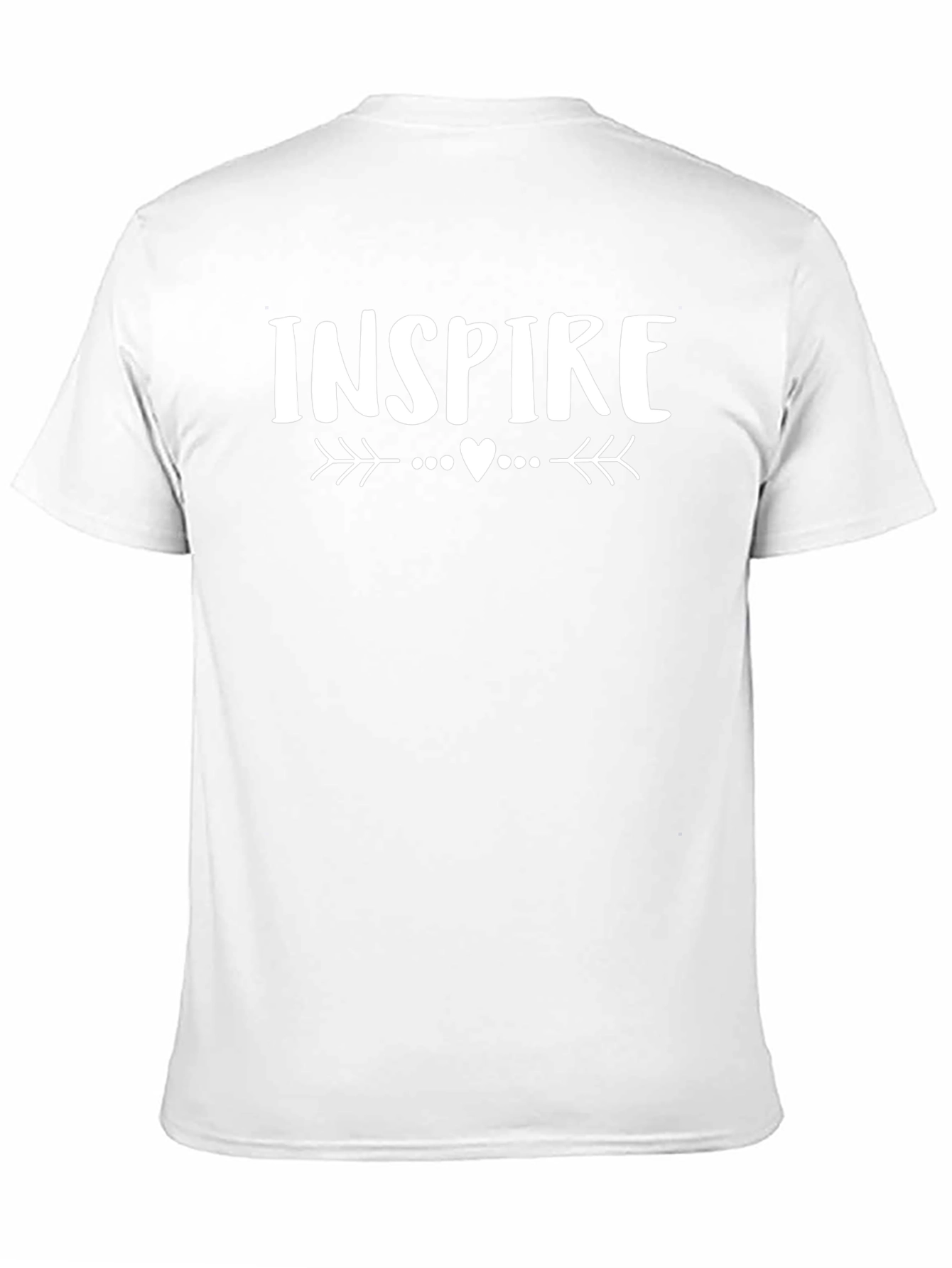 Inspire Graphic Tee - Stylish Crew Neck T-Shirt