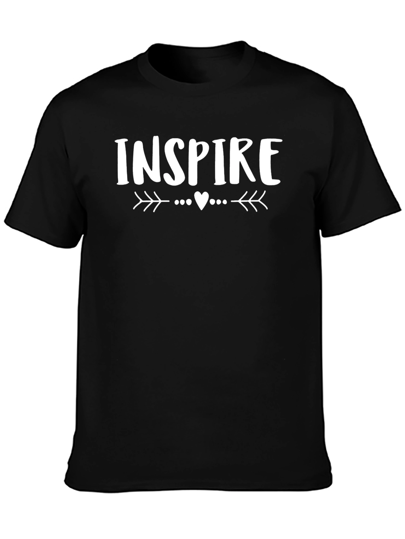 Inspire Graphic Tee - Stylish Crew Neck T-Shirt