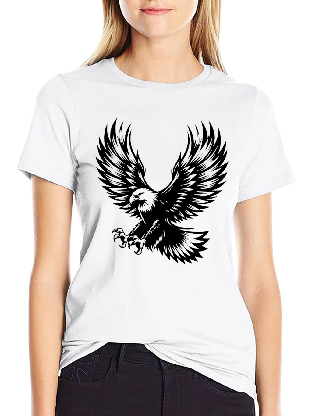 Black Eagle Graphic T-Shirt