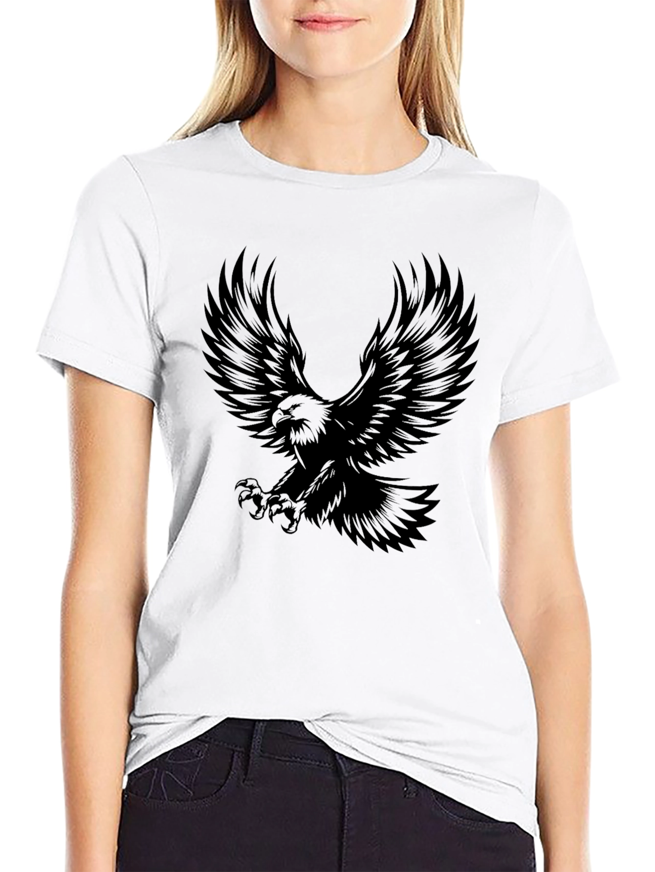 Black Eagle Graphic T-Shirt