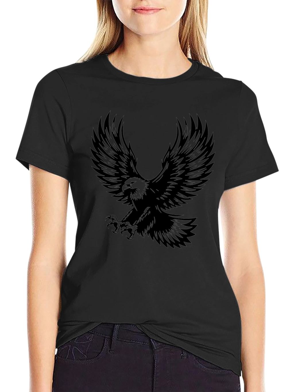 Black Eagle Graphic T-Shirt
