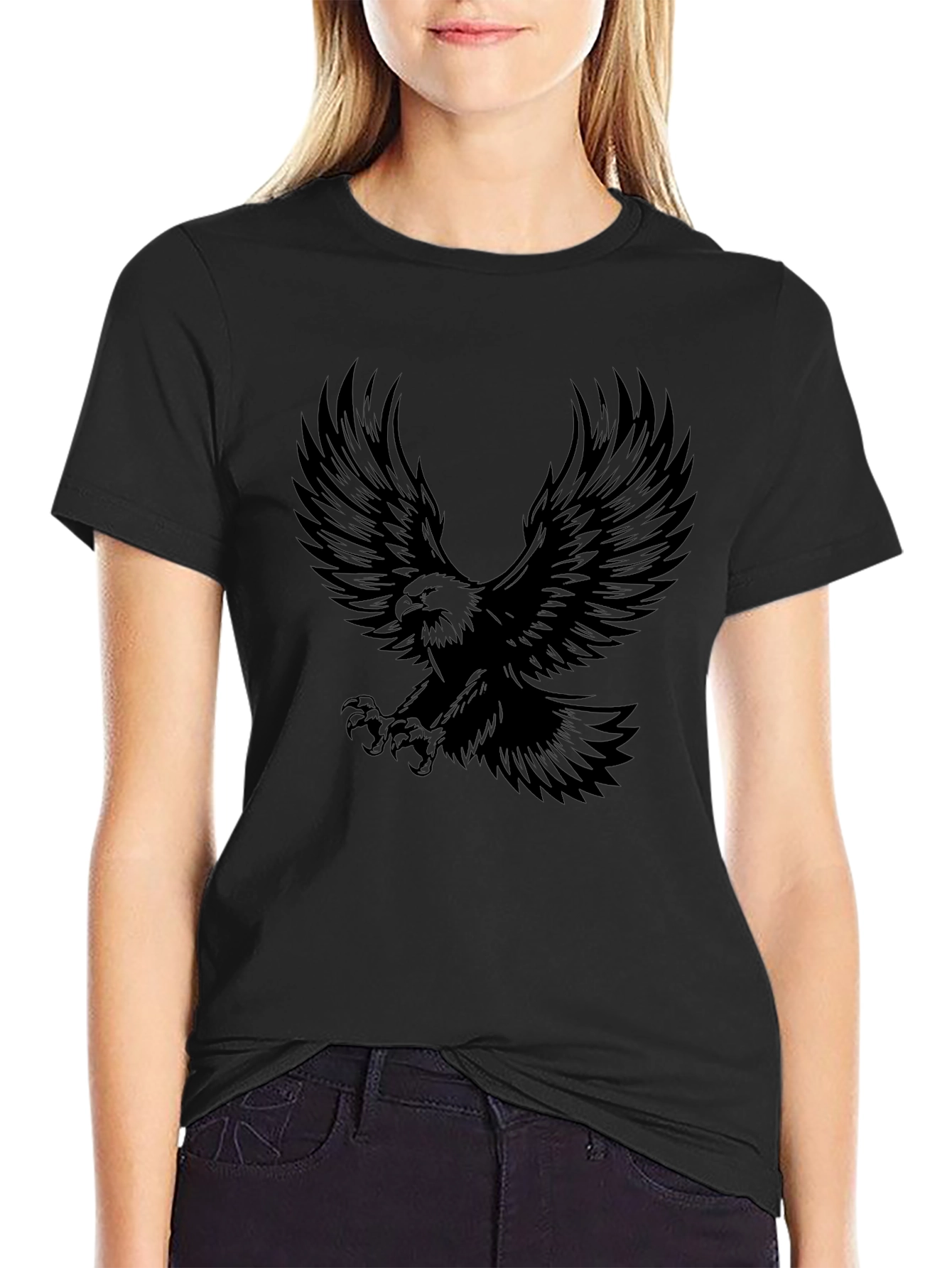 Black Eagle Graphic T-Shirt