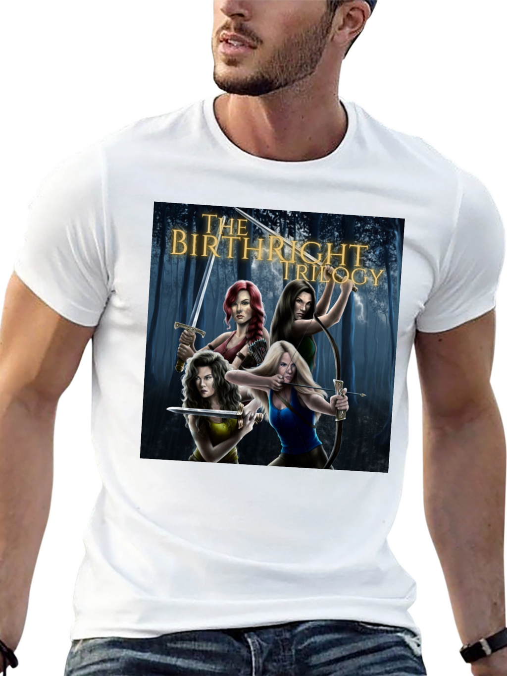 The Birthright Trilogy T-Shirt - Warrior Women Design