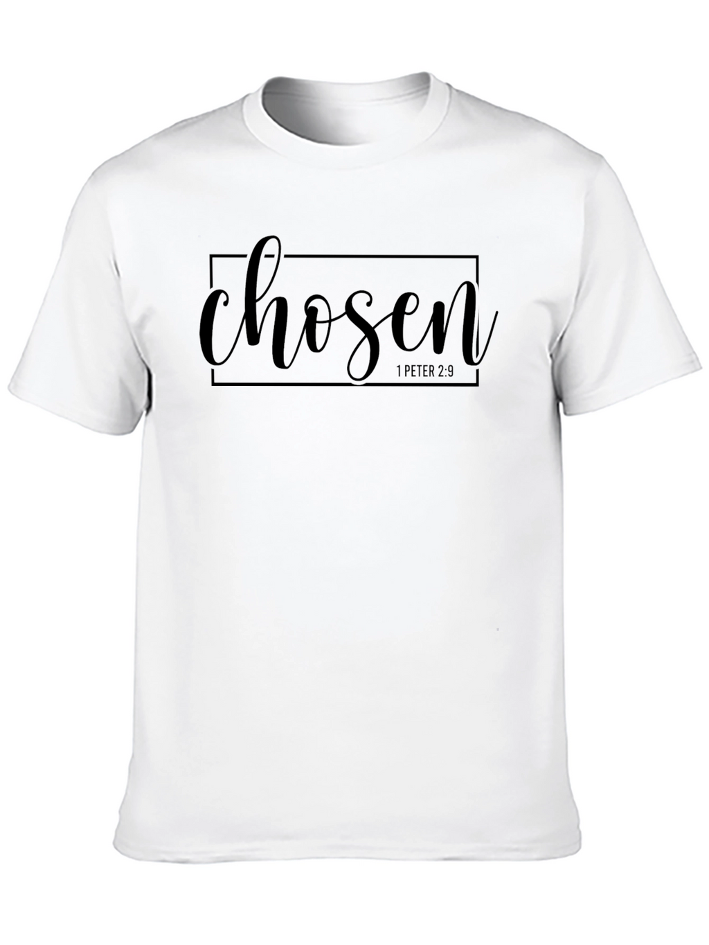 Chosen 1 Peter 2:9 Black T-Shirt