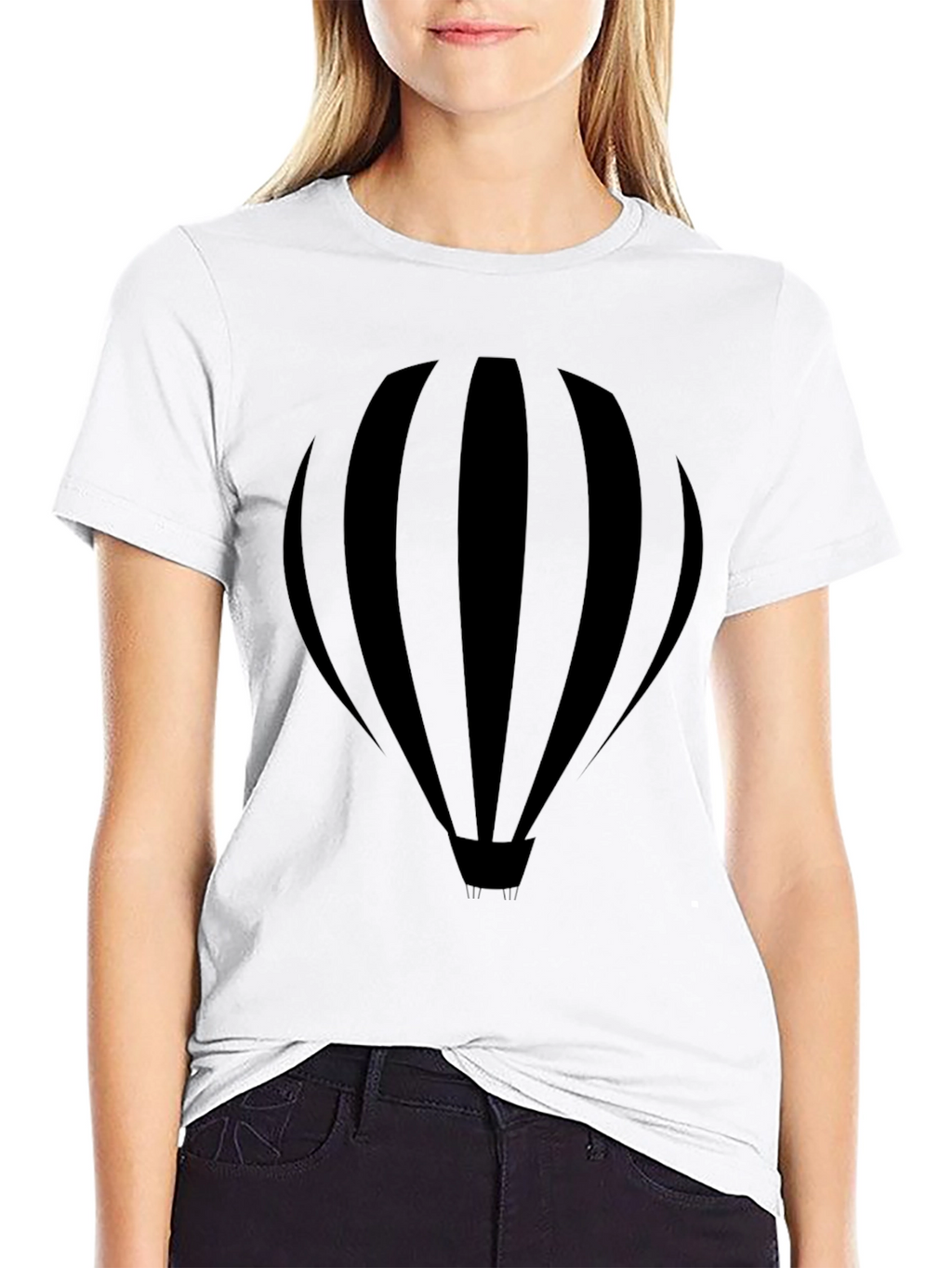Black Balloon Graphic Tee - Stylish & Comfortable