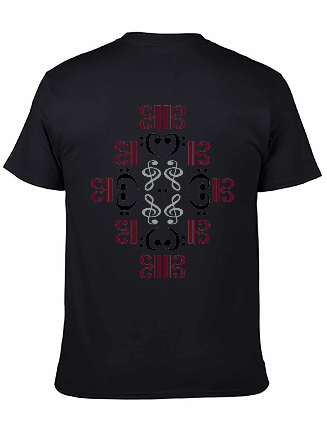 Musical Notes Graphic Tee - Stylish & Unique T-Shirt