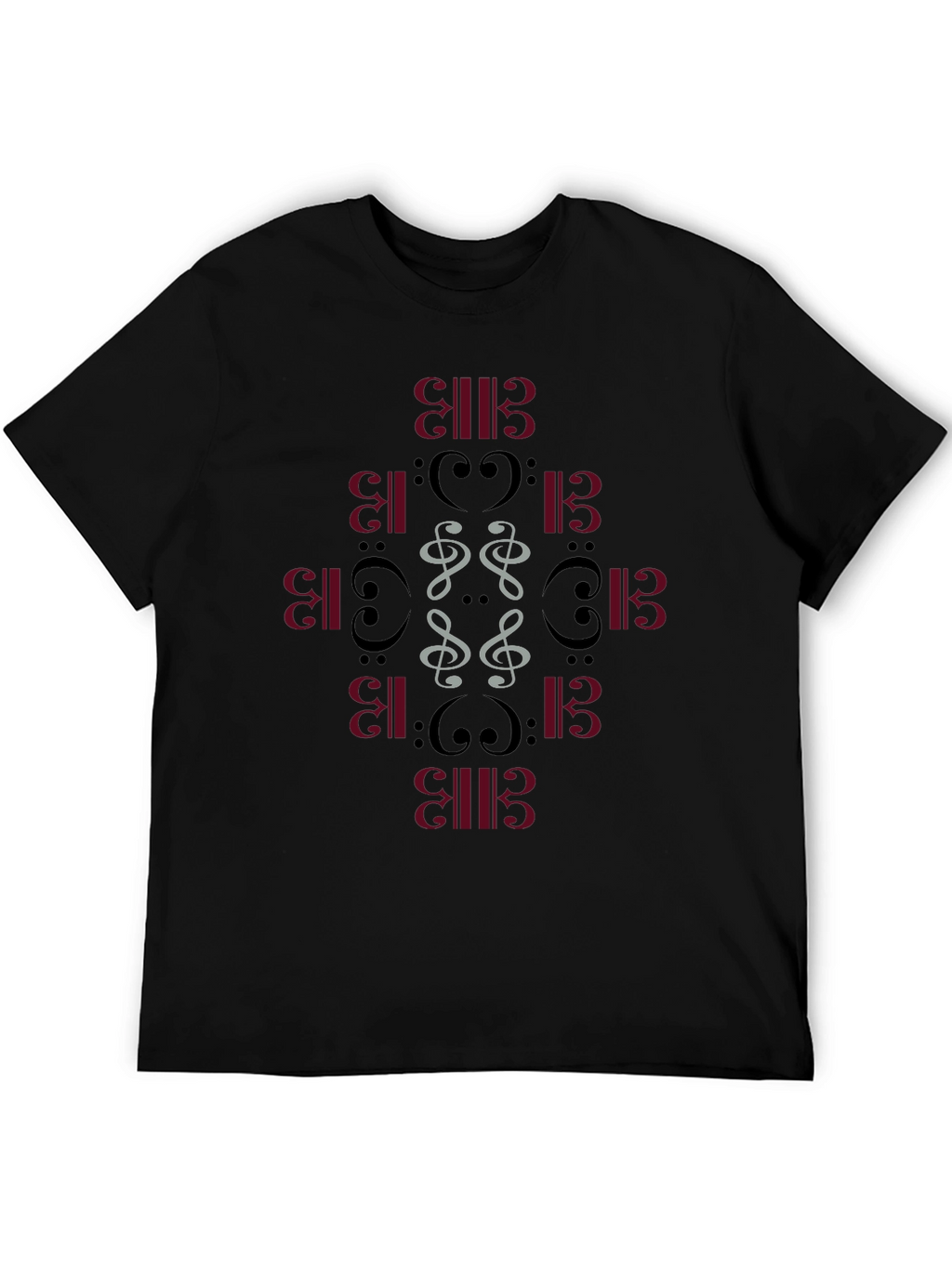 Musical Notes Graphic Tee - Stylish & Unique T-Shirt