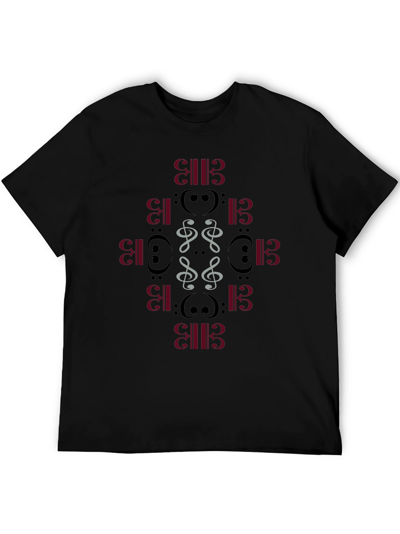 Musical Notes Graphic Tee - Stylish & Unique T-Shirt