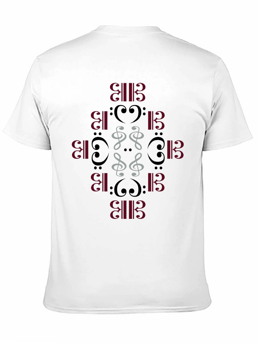 Musical Notes Graphic Tee - Stylish & Unique T-Shirt
