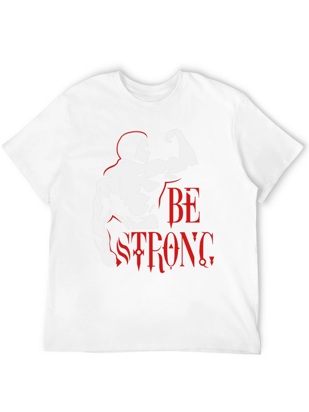 Be Strong Graphic T-Shirt - Black