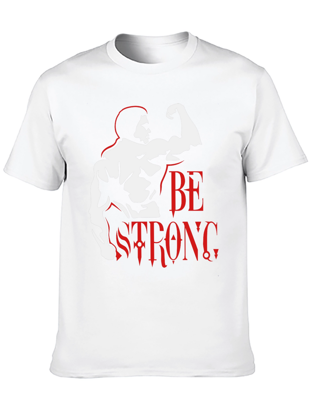 Be Strong Graphic T-Shirt - Black