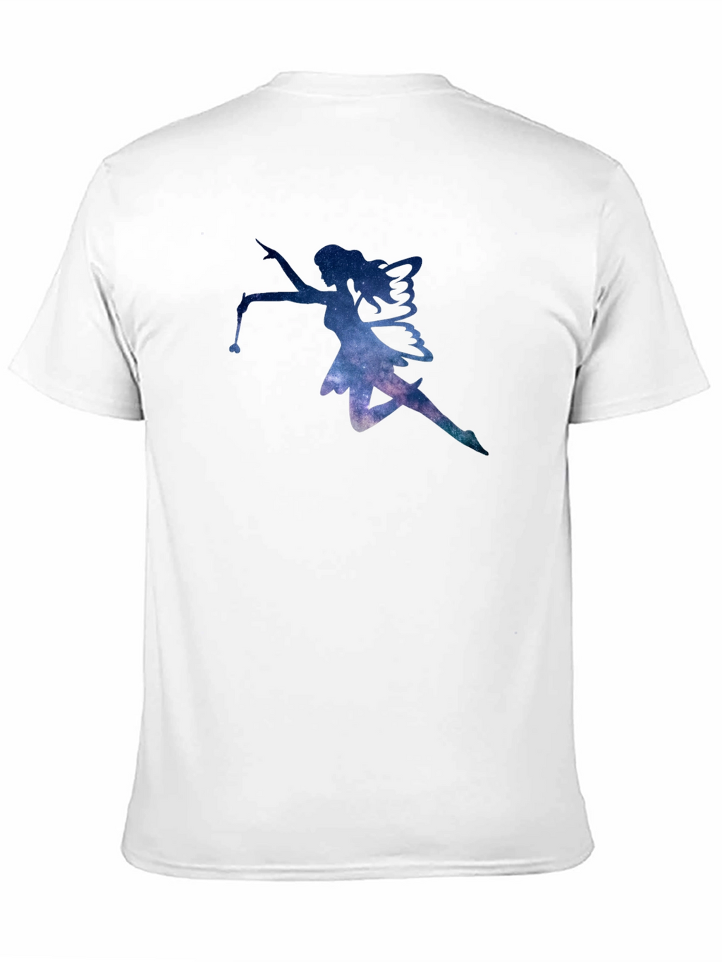 Galaxy Fairy Graphic Black T-Shirt