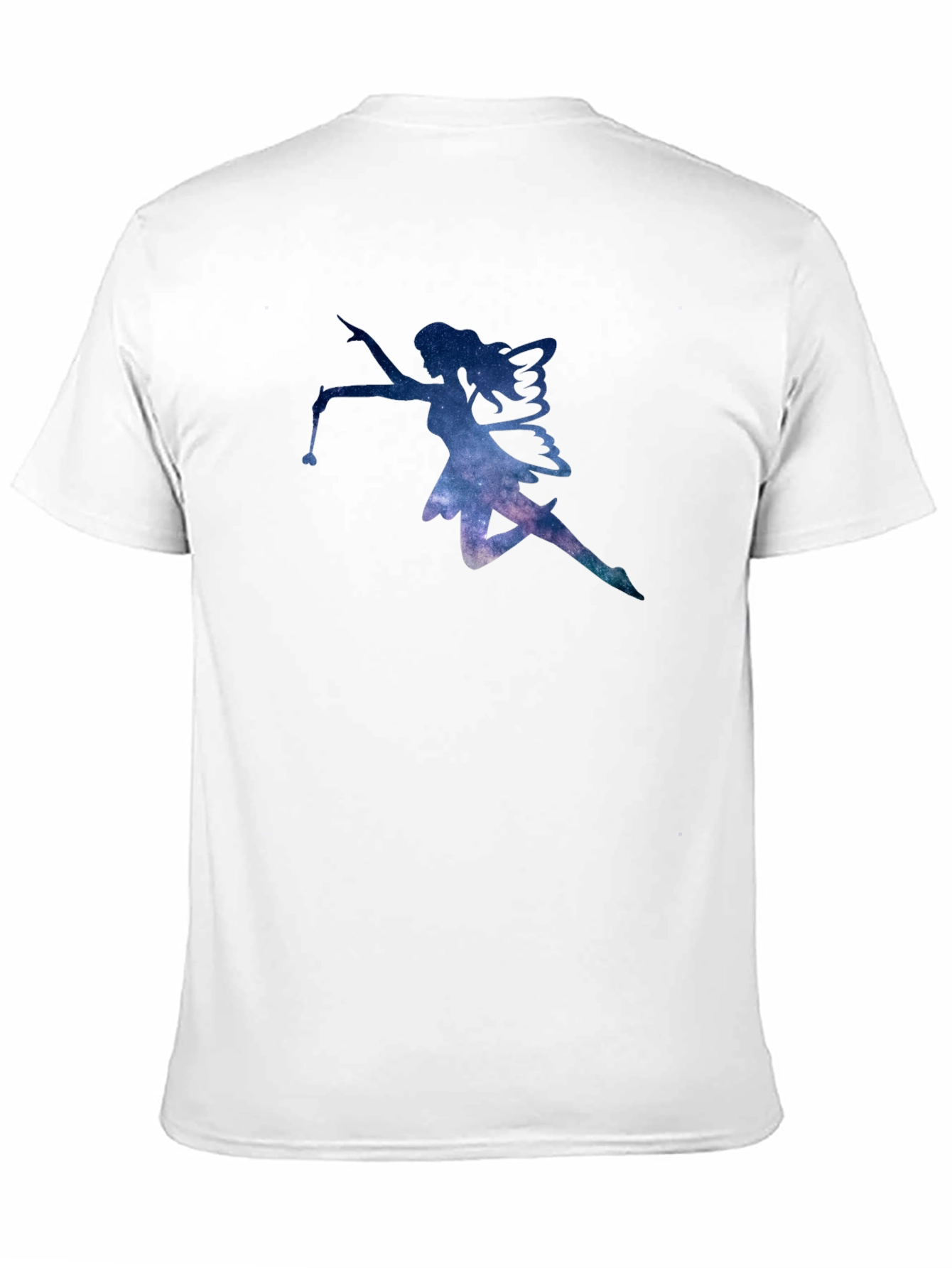 Galaxy Fairy Graphic Black T-Shirt