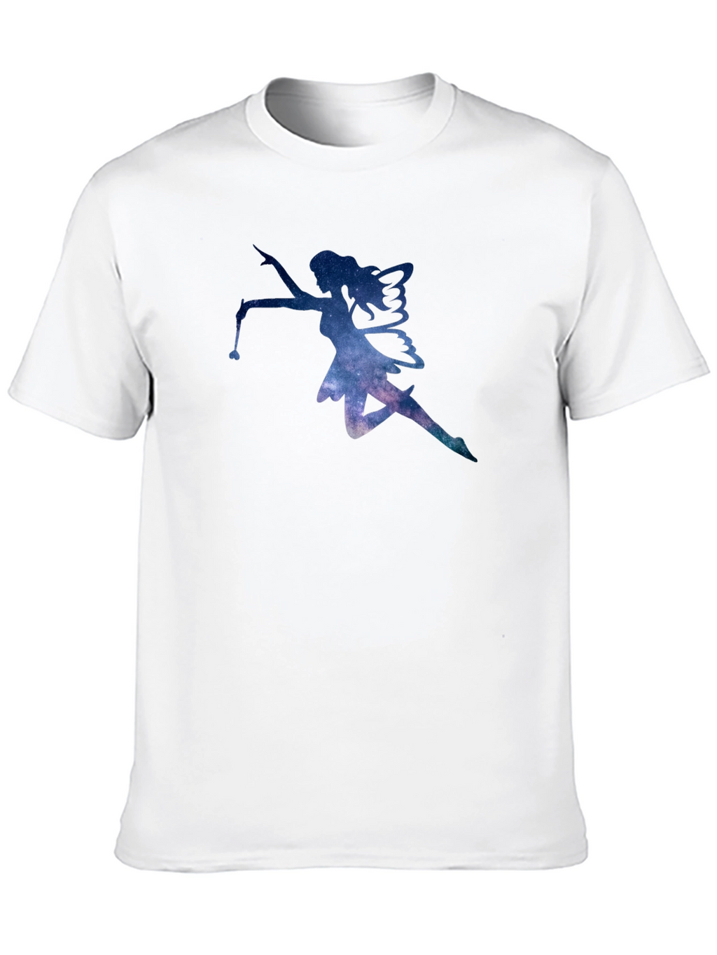 Galaxy Fairy Graphic Black T-Shirt