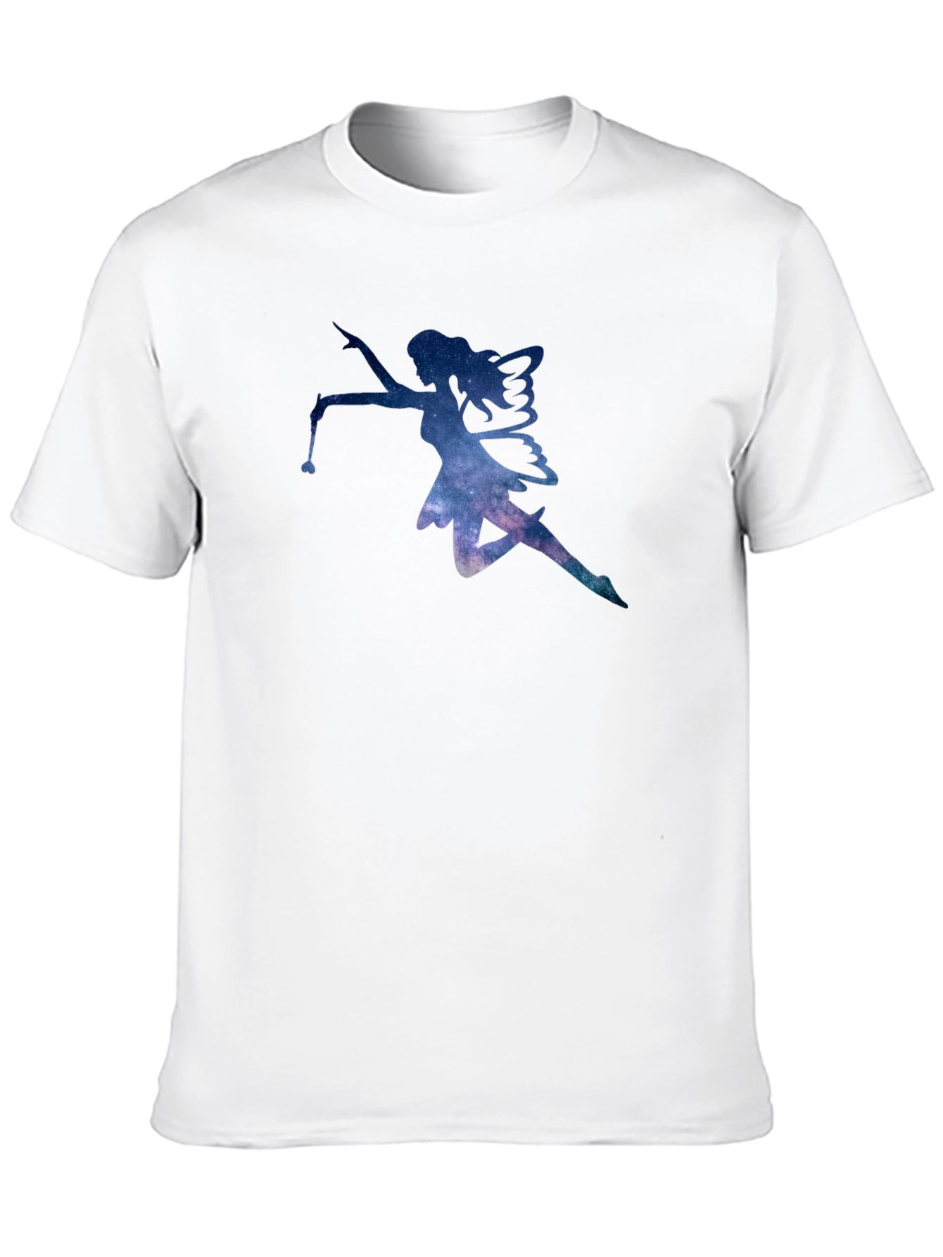 Galaxy Fairy Graphic Black T-Shirt