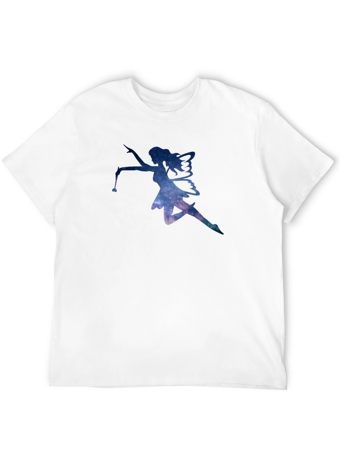 Galaxy Fairy Graphic Black T-Shirt