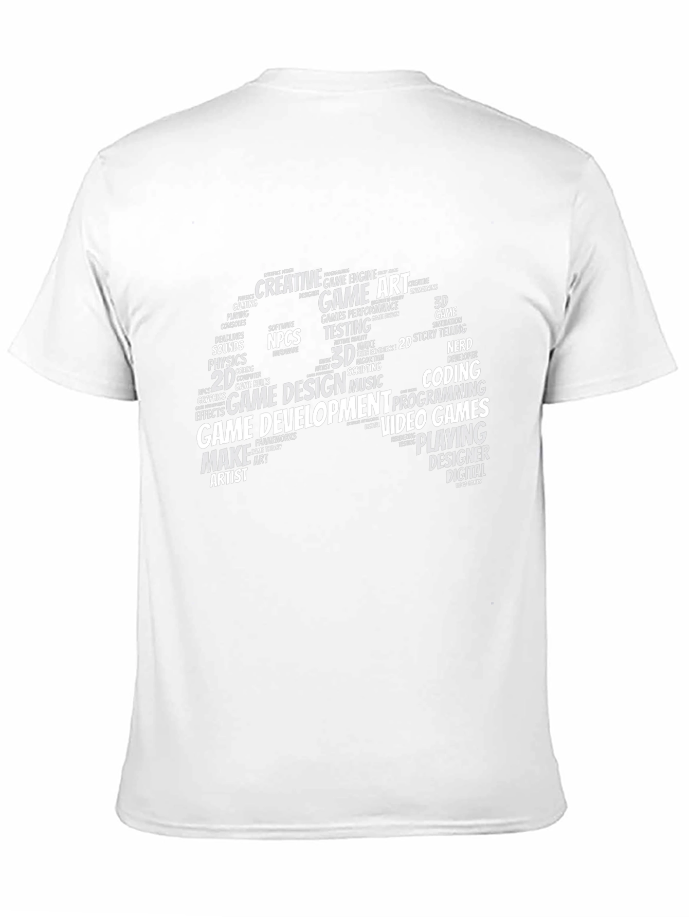 Game Development Word Art T-Shirt