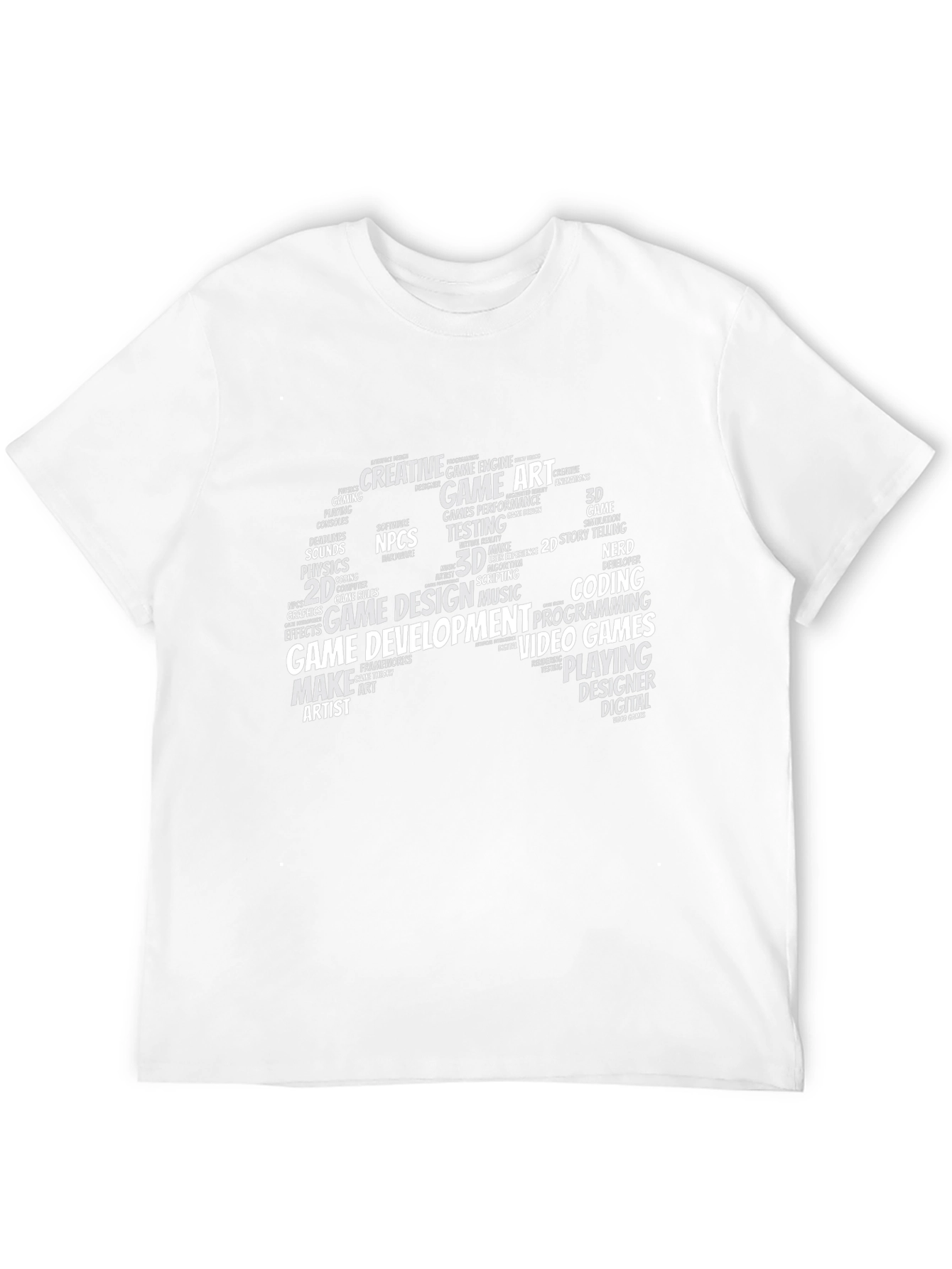 Game Development Word Art T-Shirt