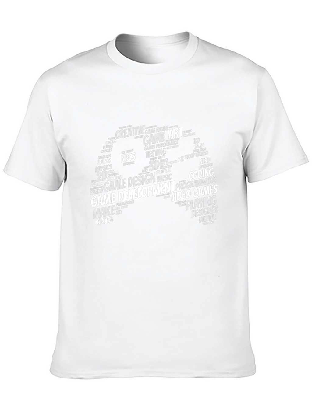 Game Development Word Art T-Shirt