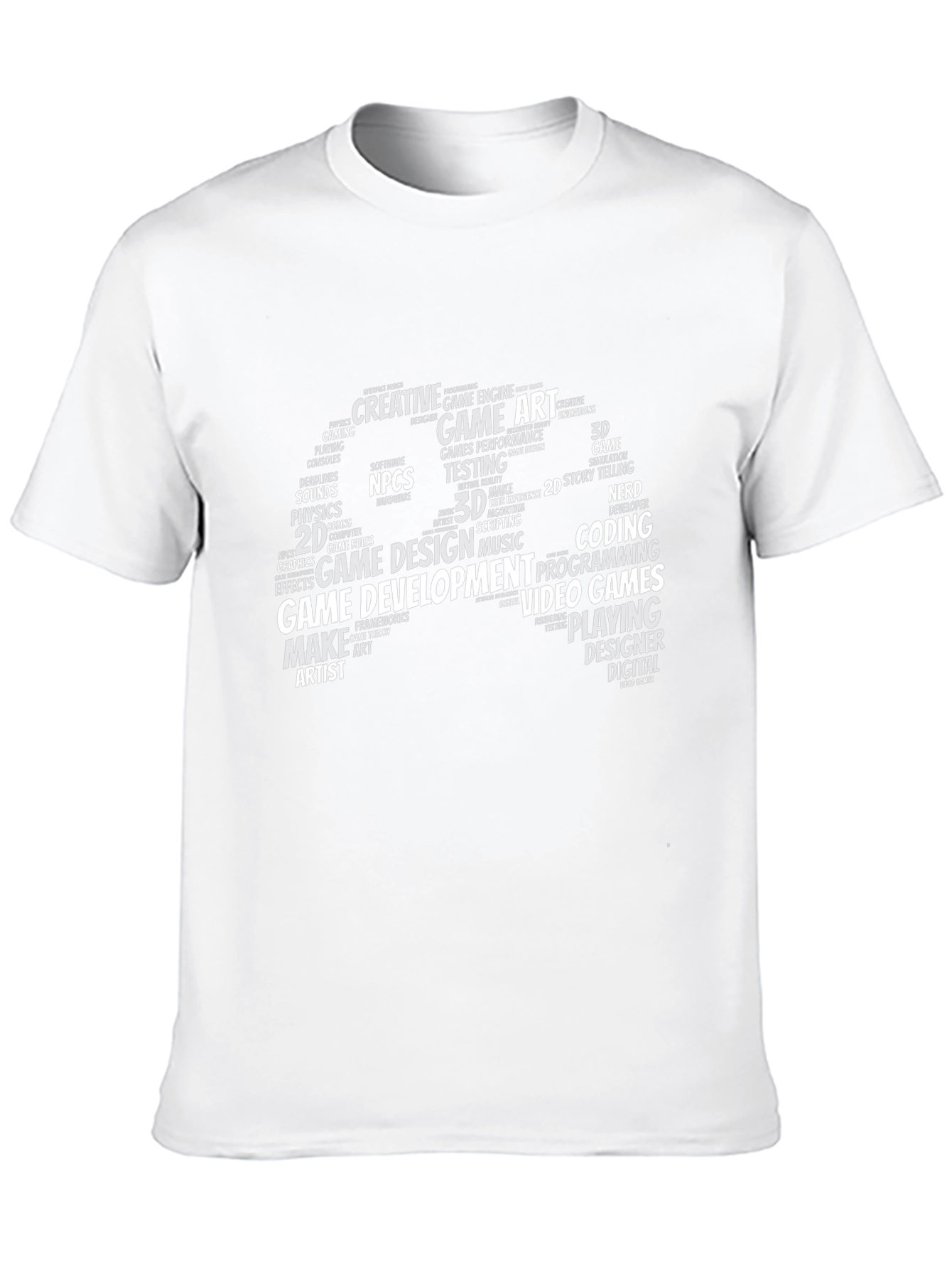 Game Development Word Art T-Shirt