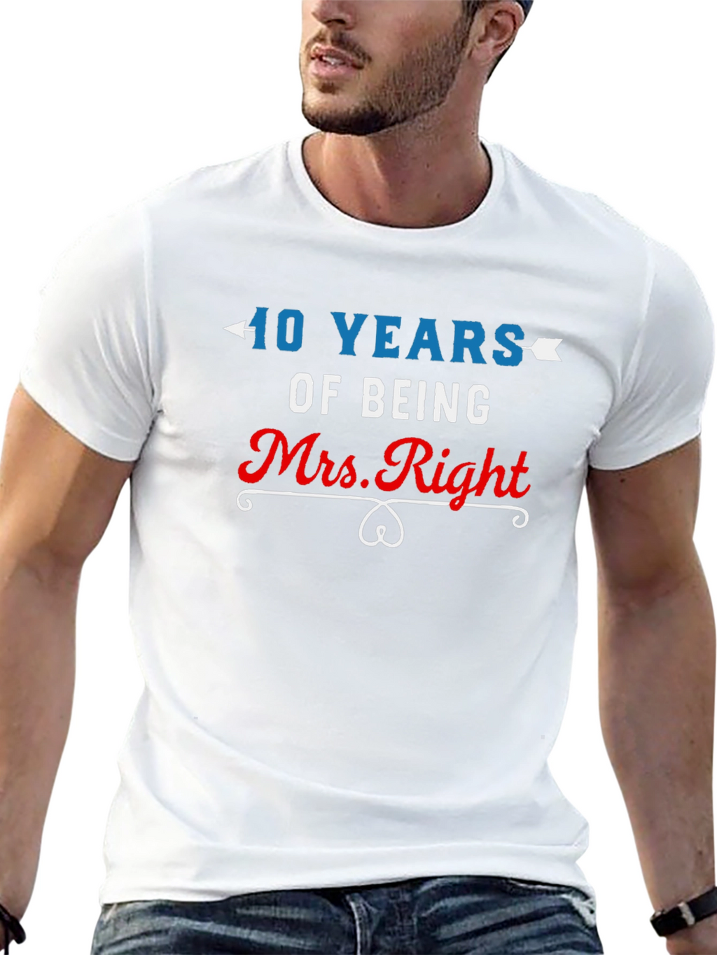 40 Years of Being Mrs. Right T-Shirt