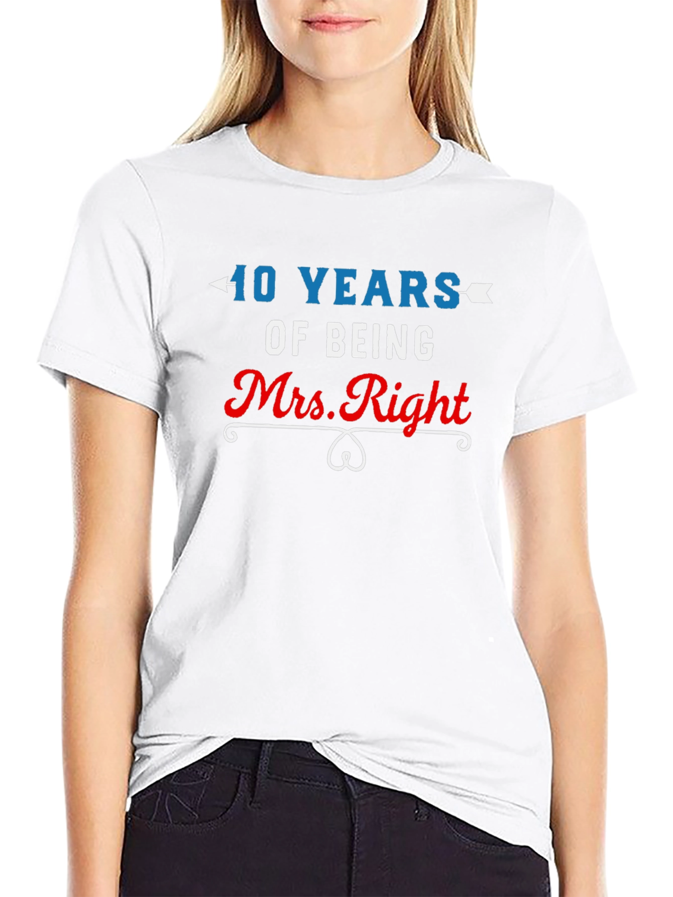 40 Years of Being Mrs. Right T-Shirt