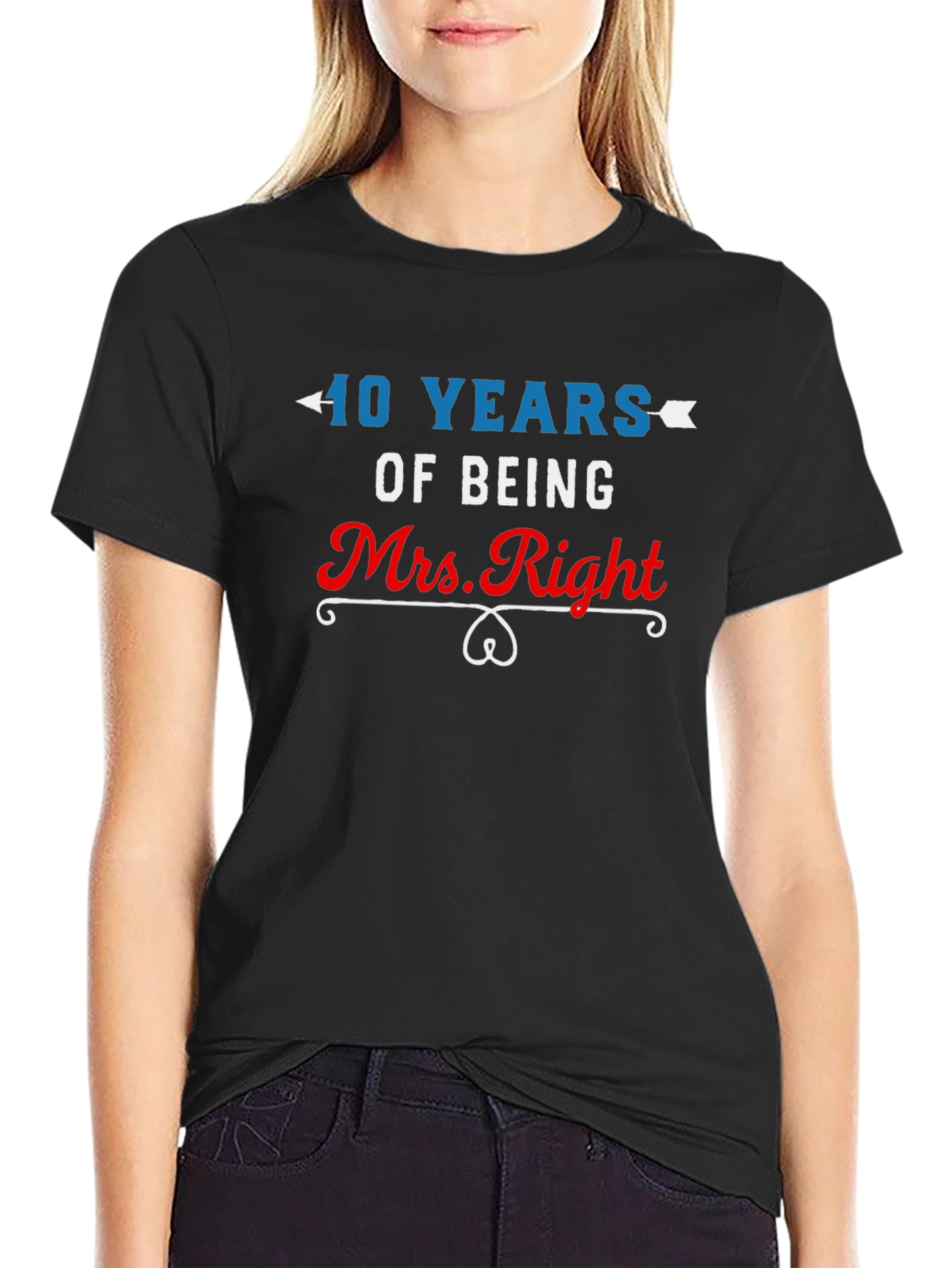 40 Years of Being Mrs. Right T-Shirt