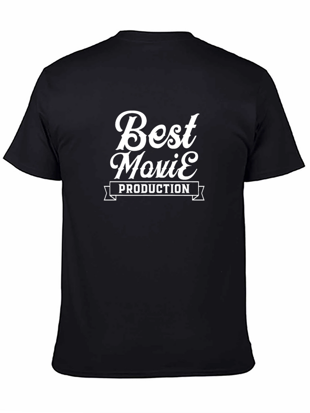 Best Movie Production Black T-Shirt