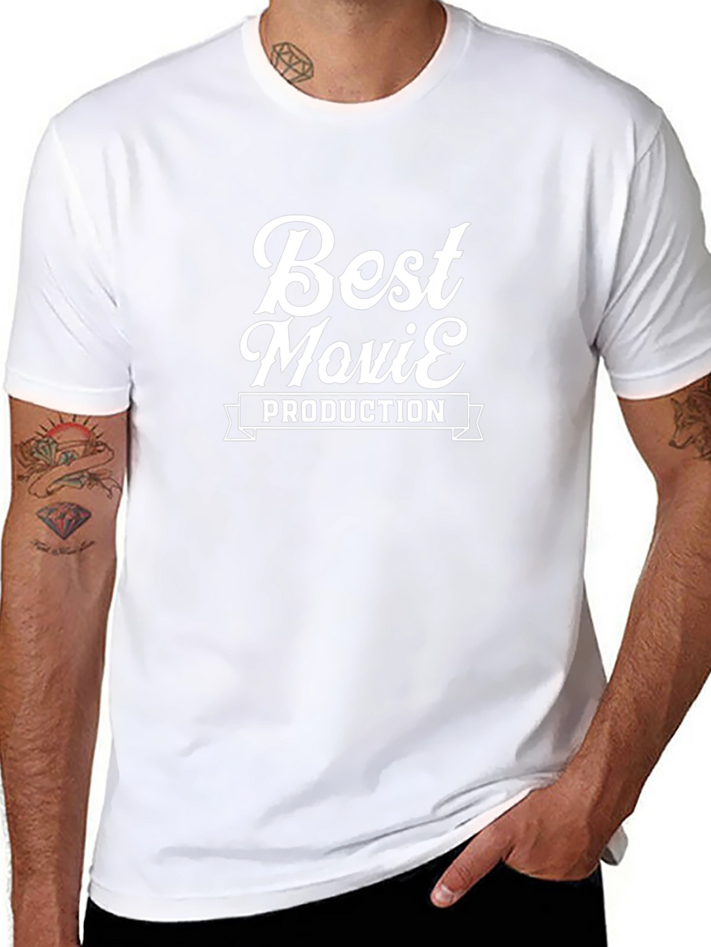 Best Movie Production Black T-Shirt