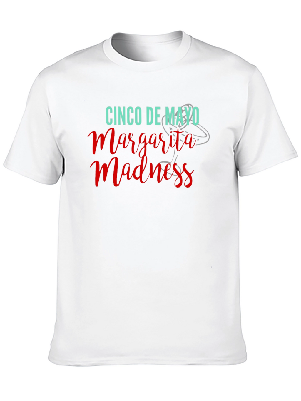 Cinco De Mayo Margarita Madness Black T-Shirt