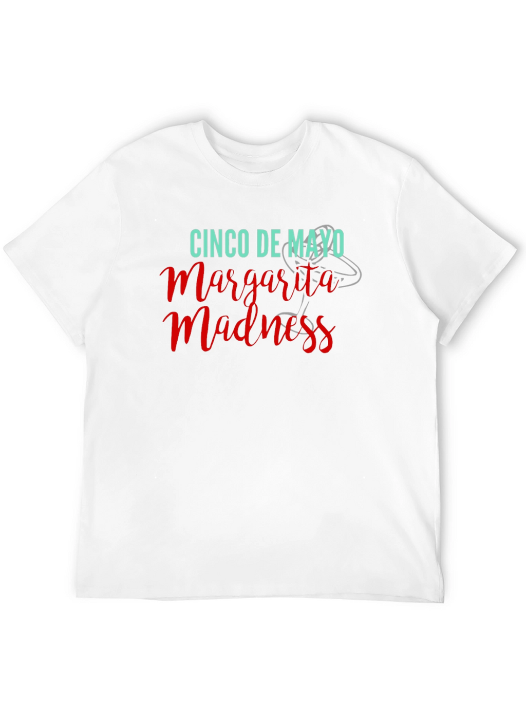 Cinco De Mayo Margarita Madness Black T-Shirt