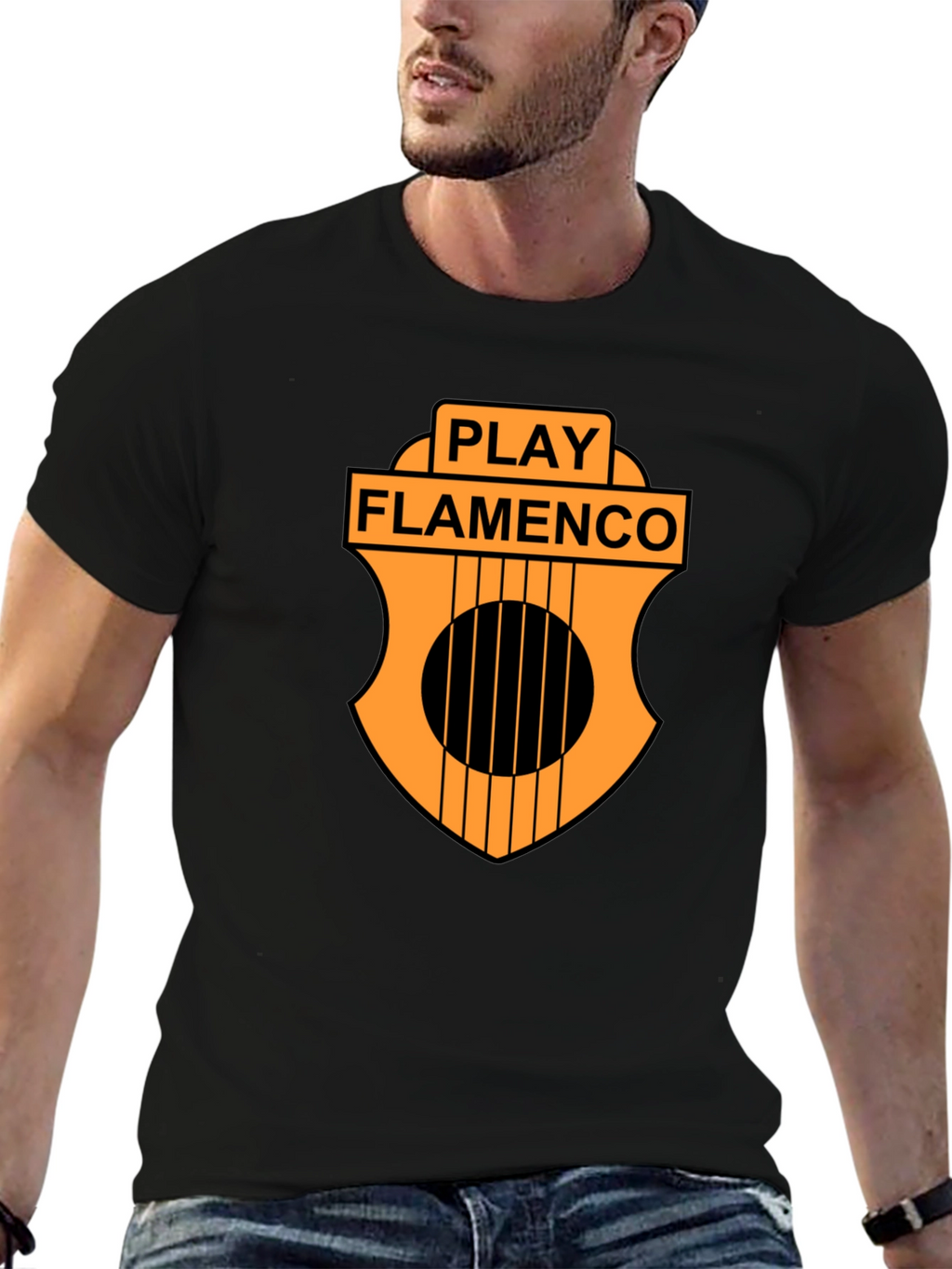 Play Flamenco Black T-Shirt
